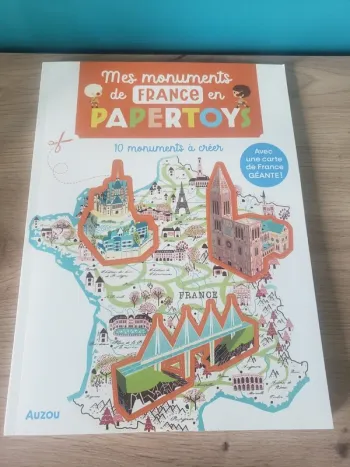 Mes monuments de France en papertoys