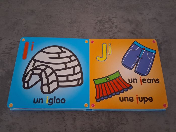 Livre enfant Le premier dictionnaire de bébé L'alphabet - photo numéro 3