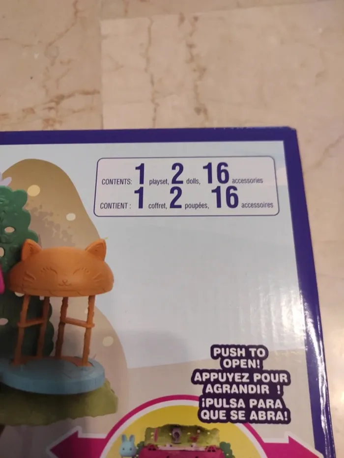 Polly pocket la maison dans les arbres neuve - photo numéro 3