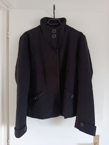 Manteau noir Patrice Bréal