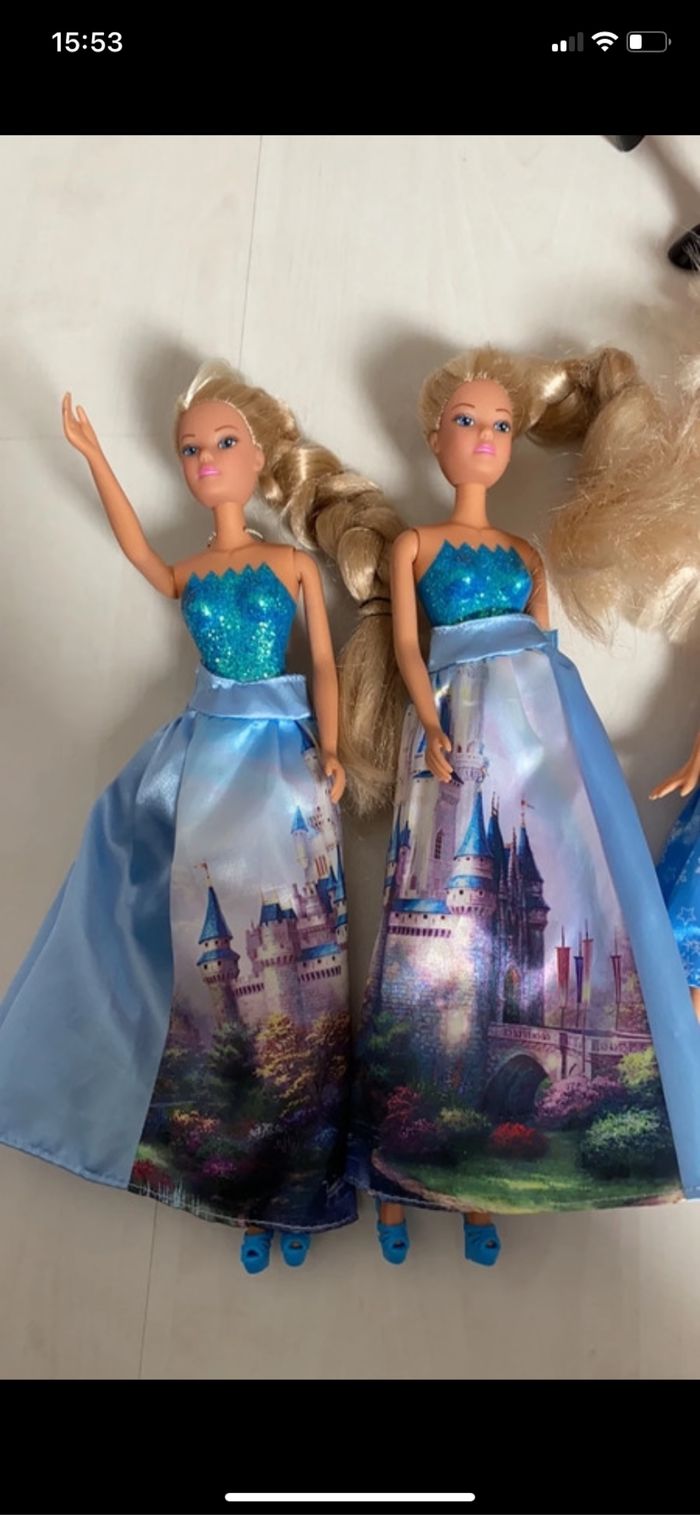 Lot poupées + cheval - photo numéro 2