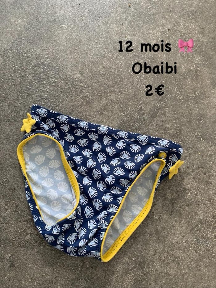 Maillot de bain 🎀 12 mois 🎀 Obaibi