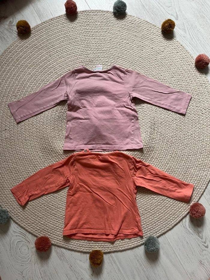 Lot de 2 t shirts manches longues Minnie - photo numéro 3