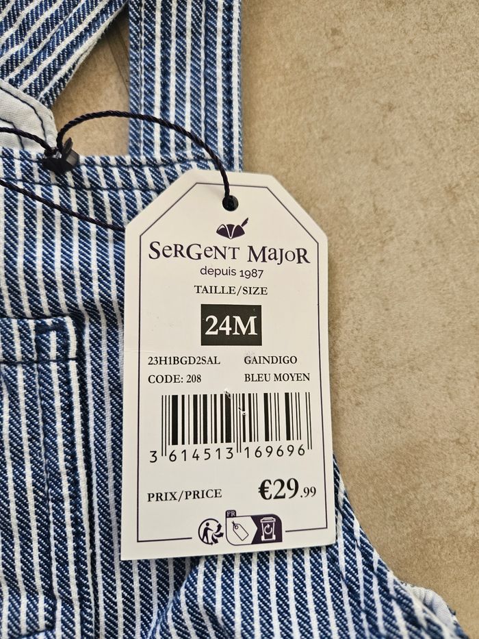 Salopette Sergent major 24mois - photo numéro 3