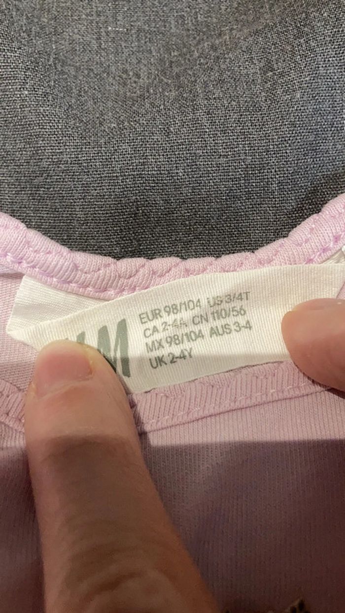 Lot de 2 tee shirt manches longues reine des neiges - photo numéro 4