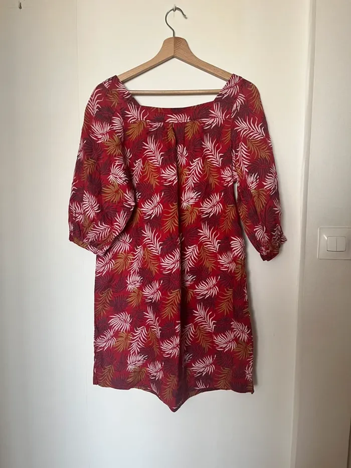 Robe 100% Lin Monoprix 36