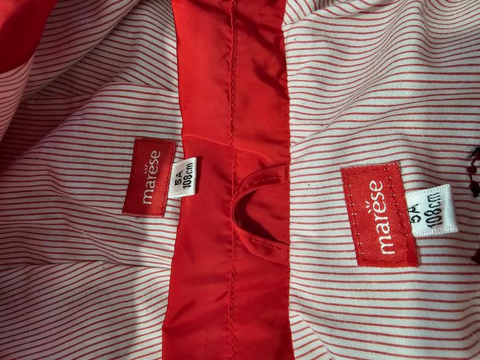 Veste Maëssé (Marèse) rouge - photo numéro 3