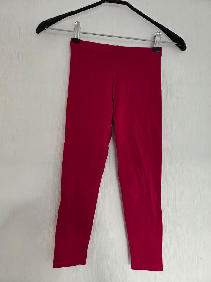 Legging rose fuchsia La Halle - Taille 8 ans (128 cm)