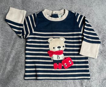 Tee-shirt ML bébé 6 mois « ourson »