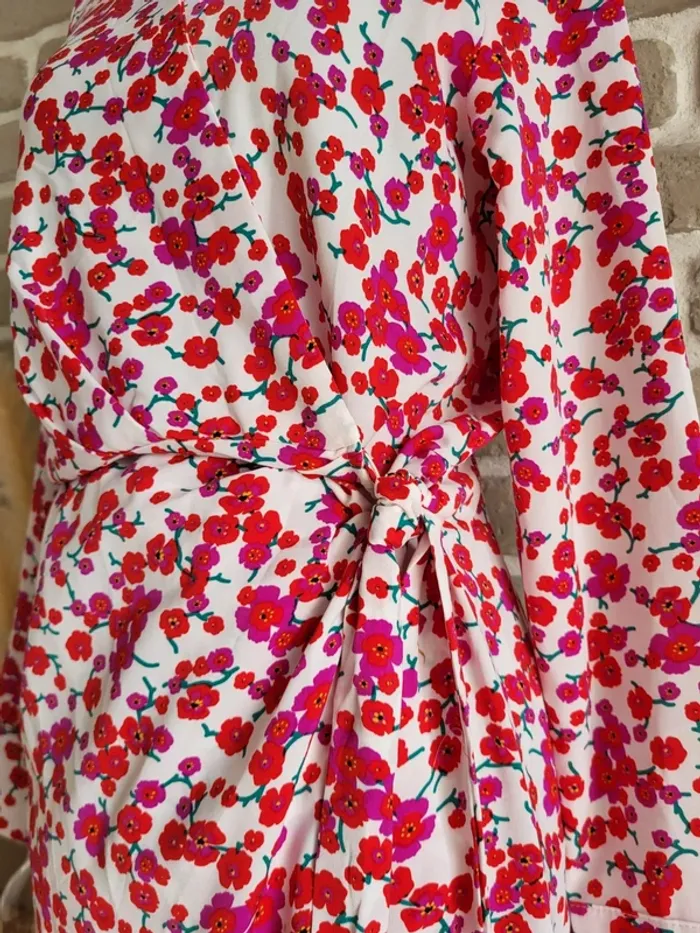 Robe portefeuille fleurie Lili & Lala - photo numéro 7