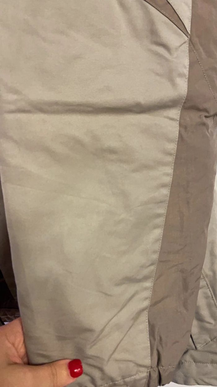 Manteau quechua taille s couleur taupe - photo numéro 3