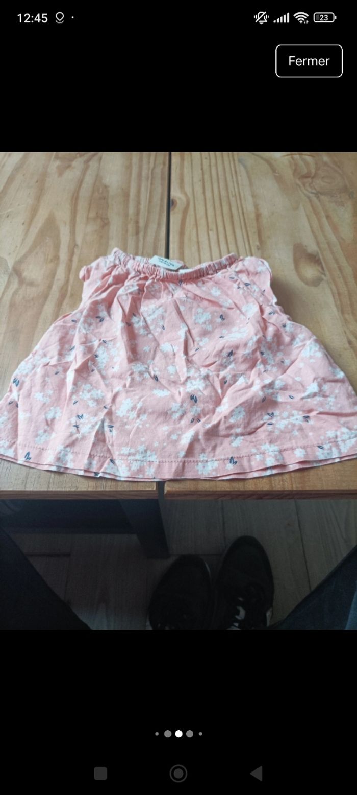 Lot tee shirt bébé fille taille 3 mois - photo numéro 8