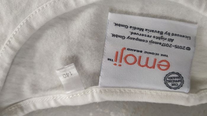 Tee-shirt manches longues singe emoji 10 ans - photo numéro 3