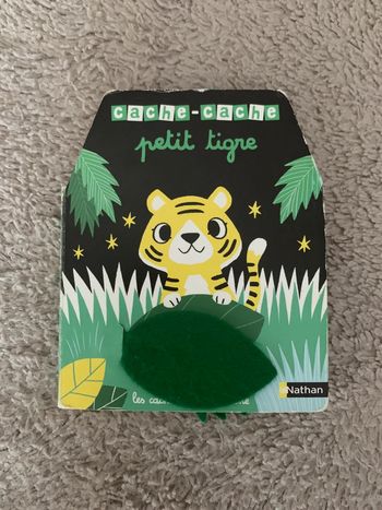 Cache cache petit tigre Nathan feutrine