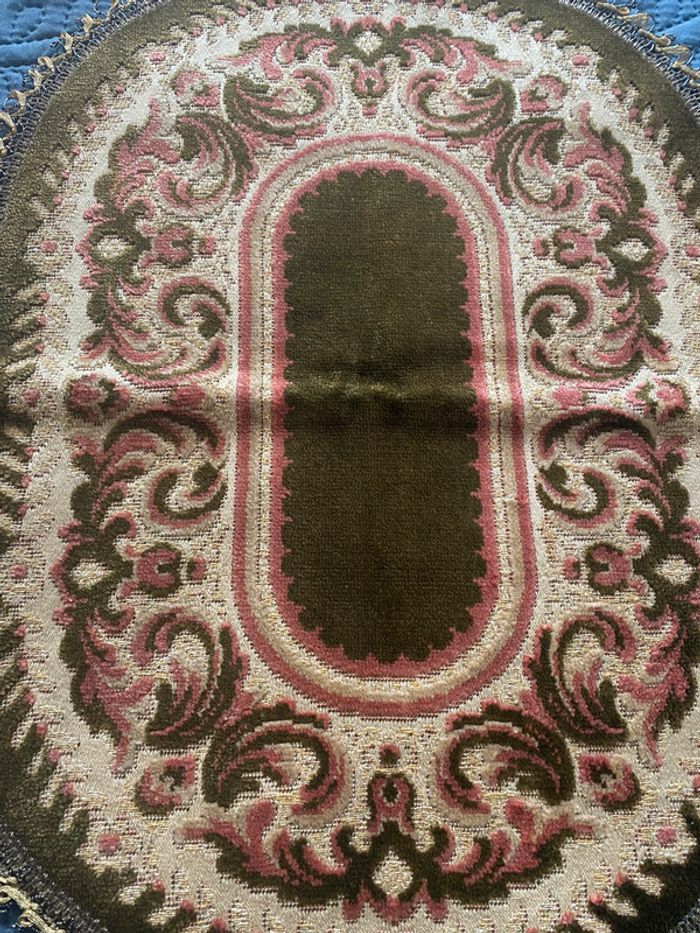 Napperon oval 🌸 vintage🌸 - photo numéro 4