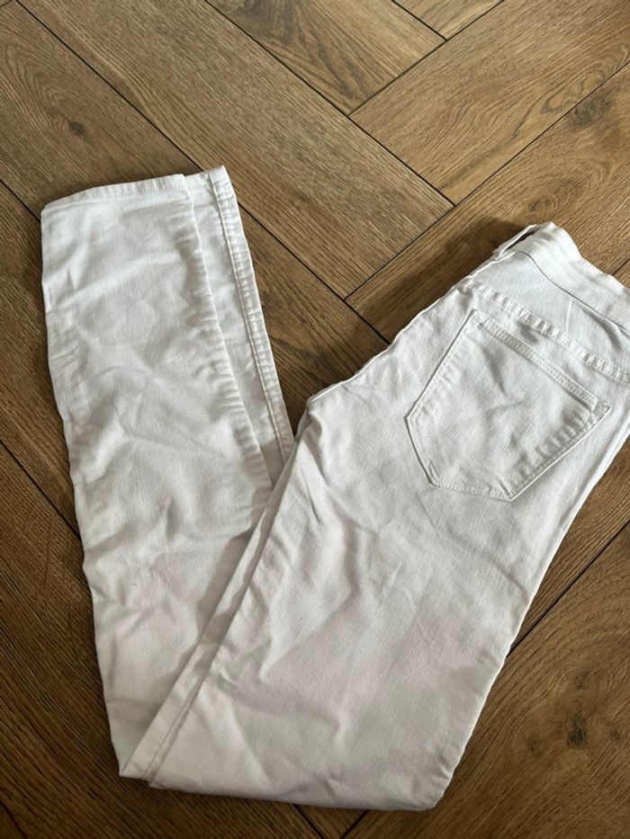 Jean skinny blanc H&M taille 34 femme