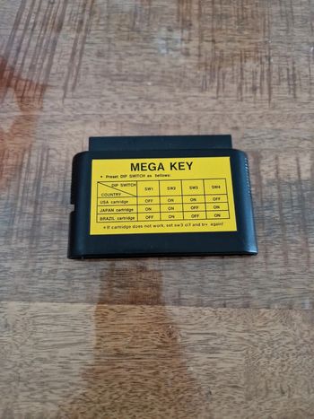 Adaptateur mega key pour sega