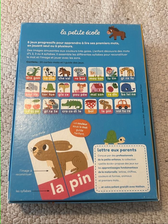 La petite école : premières lectures  Nathan - photo numéro 2