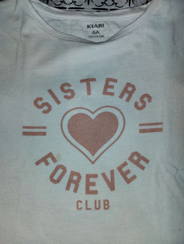 Tee-shirt manches courtes 6 ans fille Kiabi - photo numéro 2