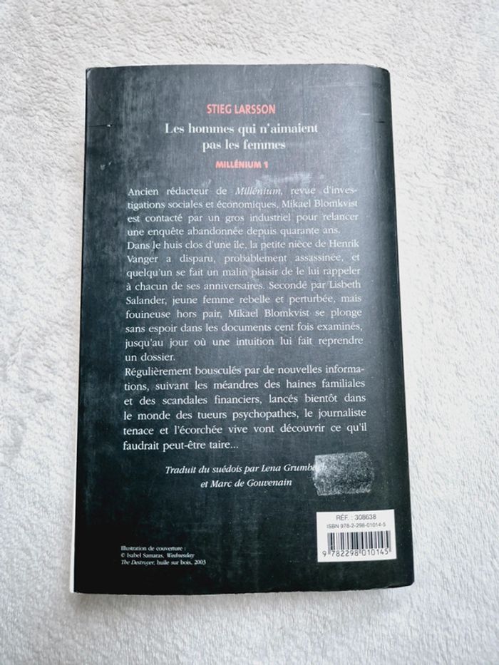 Livre Les hommes qui n'aimaient Pas les femmes - millénium 1 - photo numéro 2
