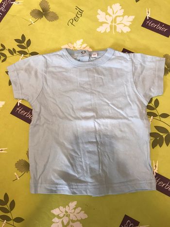 Lot 2 t-shirt taille 9 mois