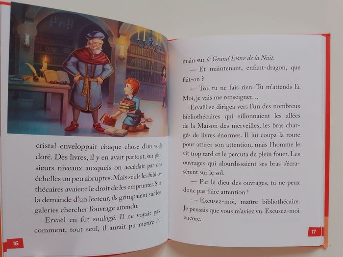 Lot de 2 livres L'enfant dragon Tomes 1 et 2 Auzou romans - photo numéro 2