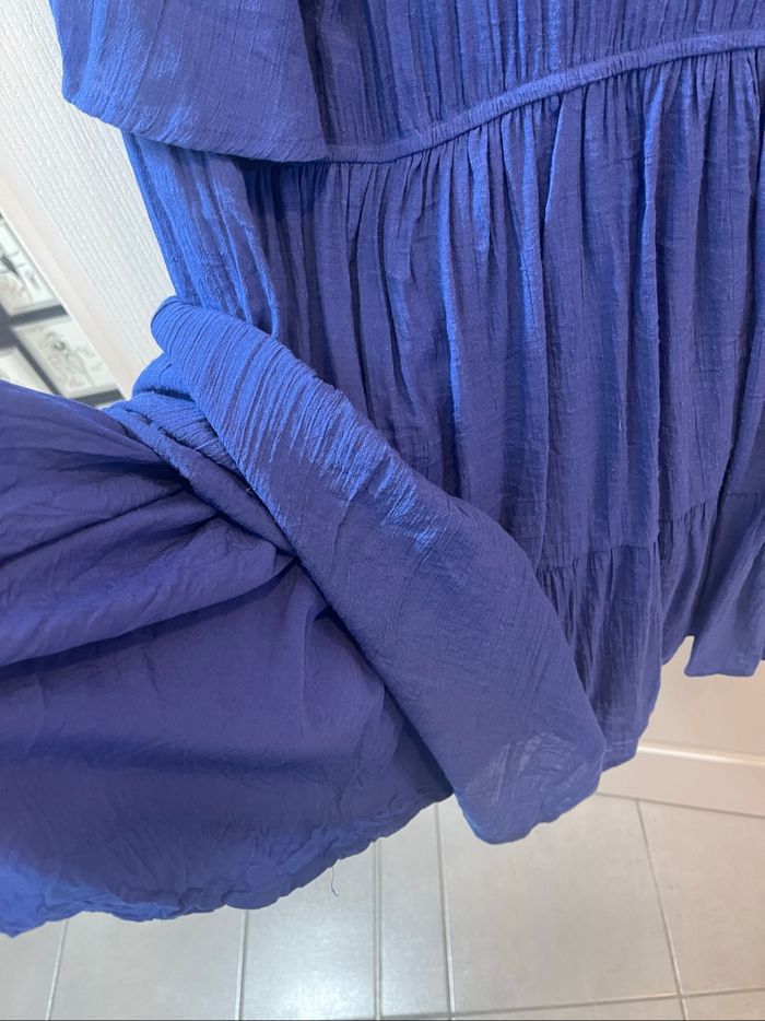 Robe Goa T.3 bleu décolleté - photo numéro 4