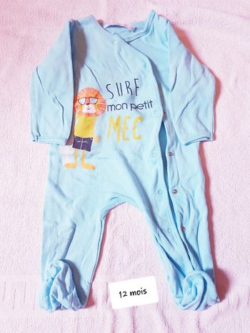 Pyjama gémo 12 mois