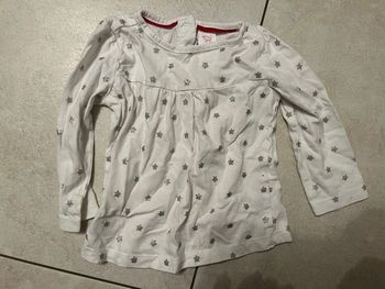 T shirt manches longues étoiles