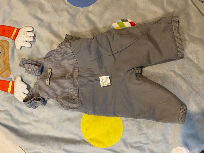 Salopette grise doublée fin 67 cm - photo numéro 7