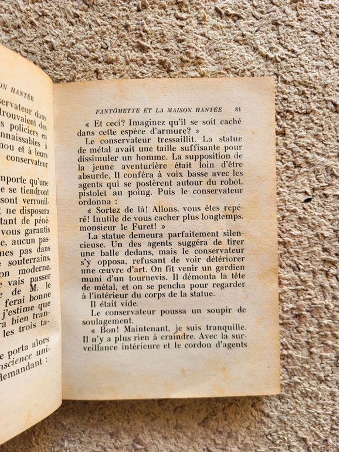 Fantômette et la maison hantée – Georges Chaulet, Nouvelle Bibliothèque Rose, 1971 - Édition Vintage - photo numéro 8