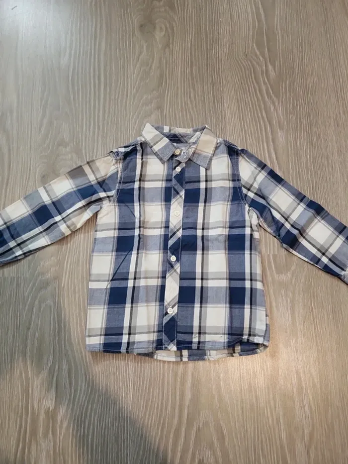 Chemise manches longues 4 ans