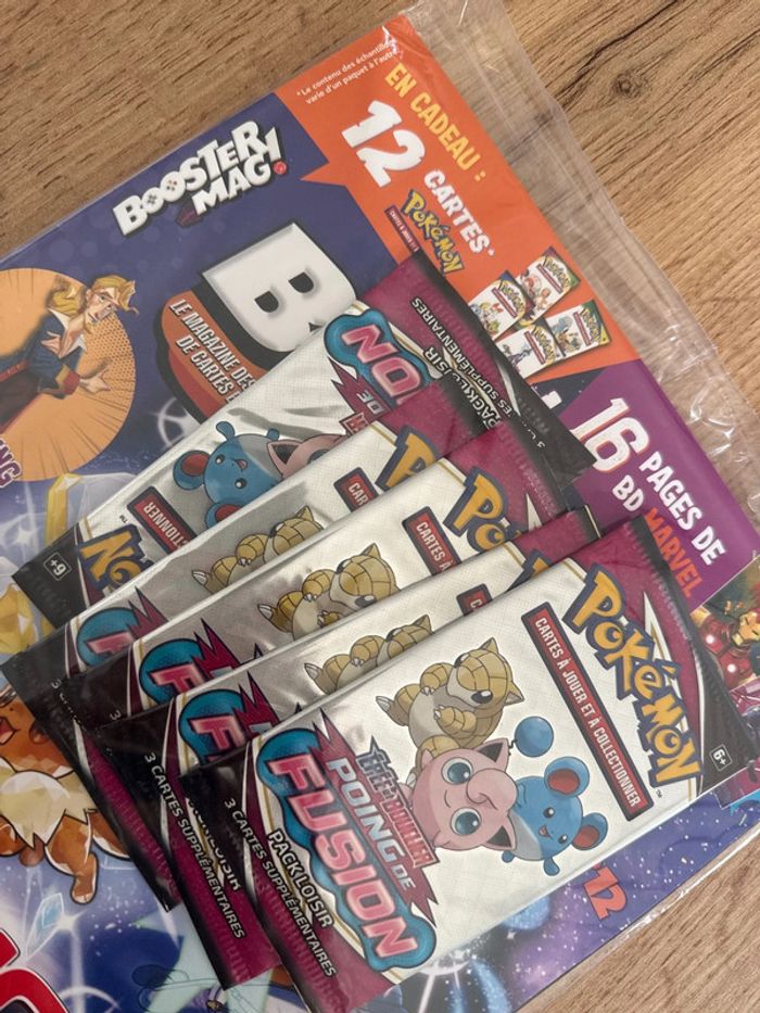 Magazine booster mag Pokémon numéro 12 neuf - photo numéro 3