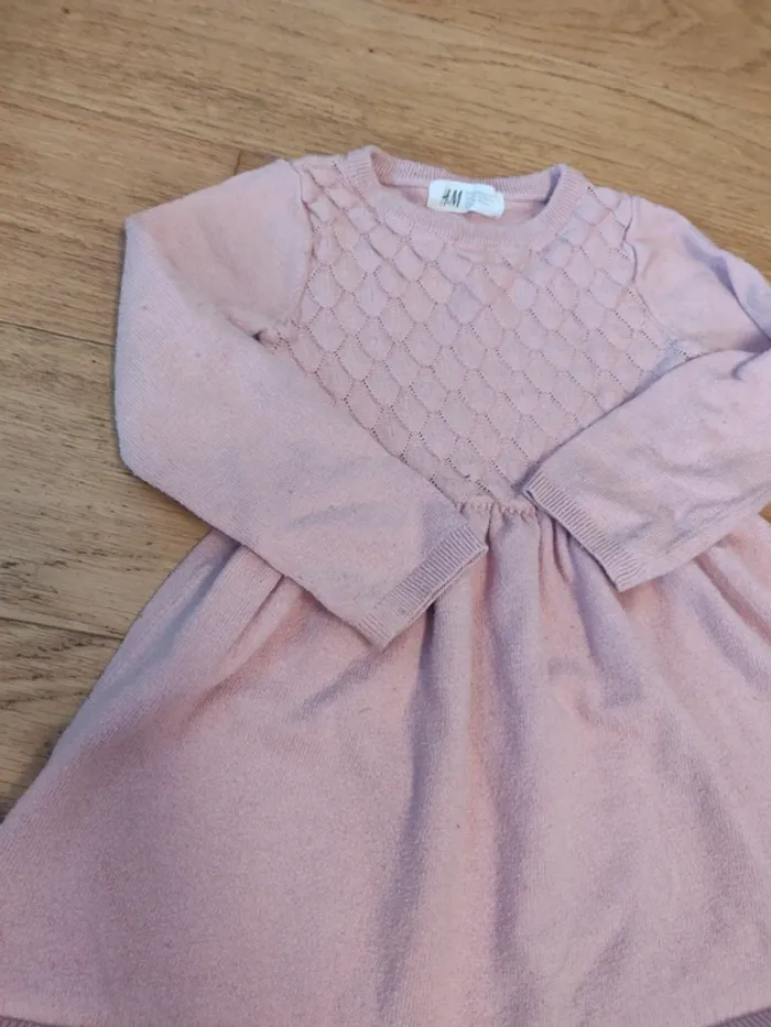 Robe pull rose - photo numéro 2