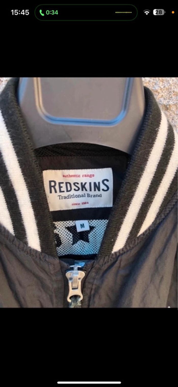 Veste légère Redskins - Taille M - photo numéro 9