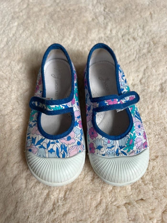 Chaussures toile liberty Jacadi fille 25 Tbe