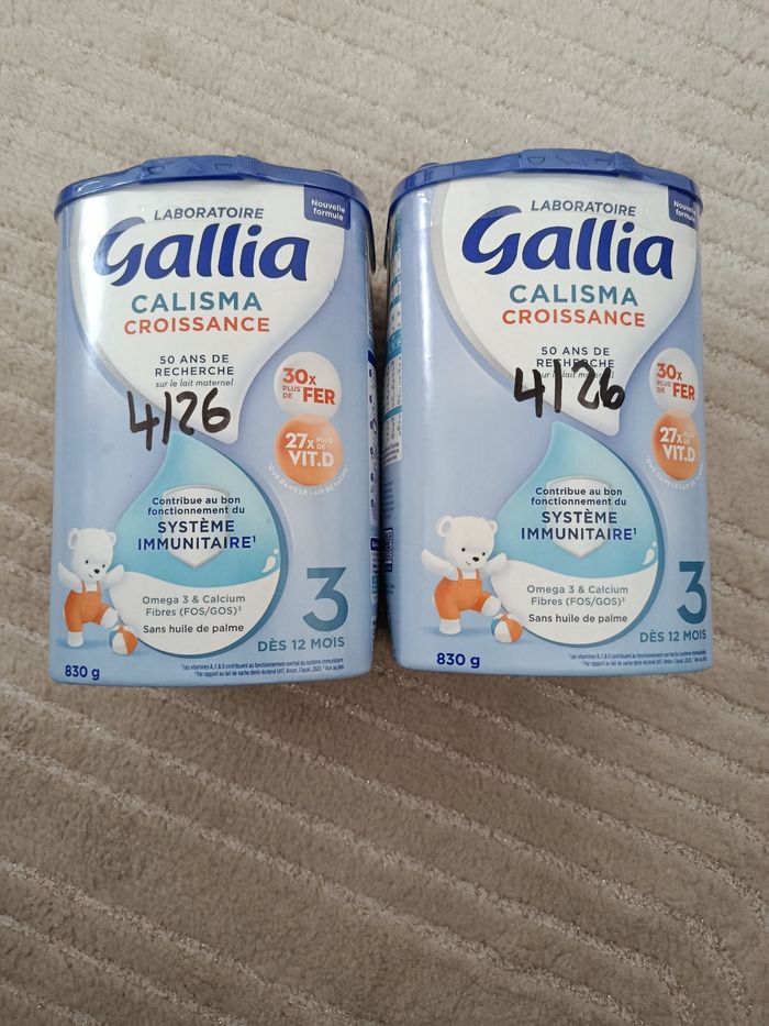 Lait calisma croissance 3 neuf sur blister