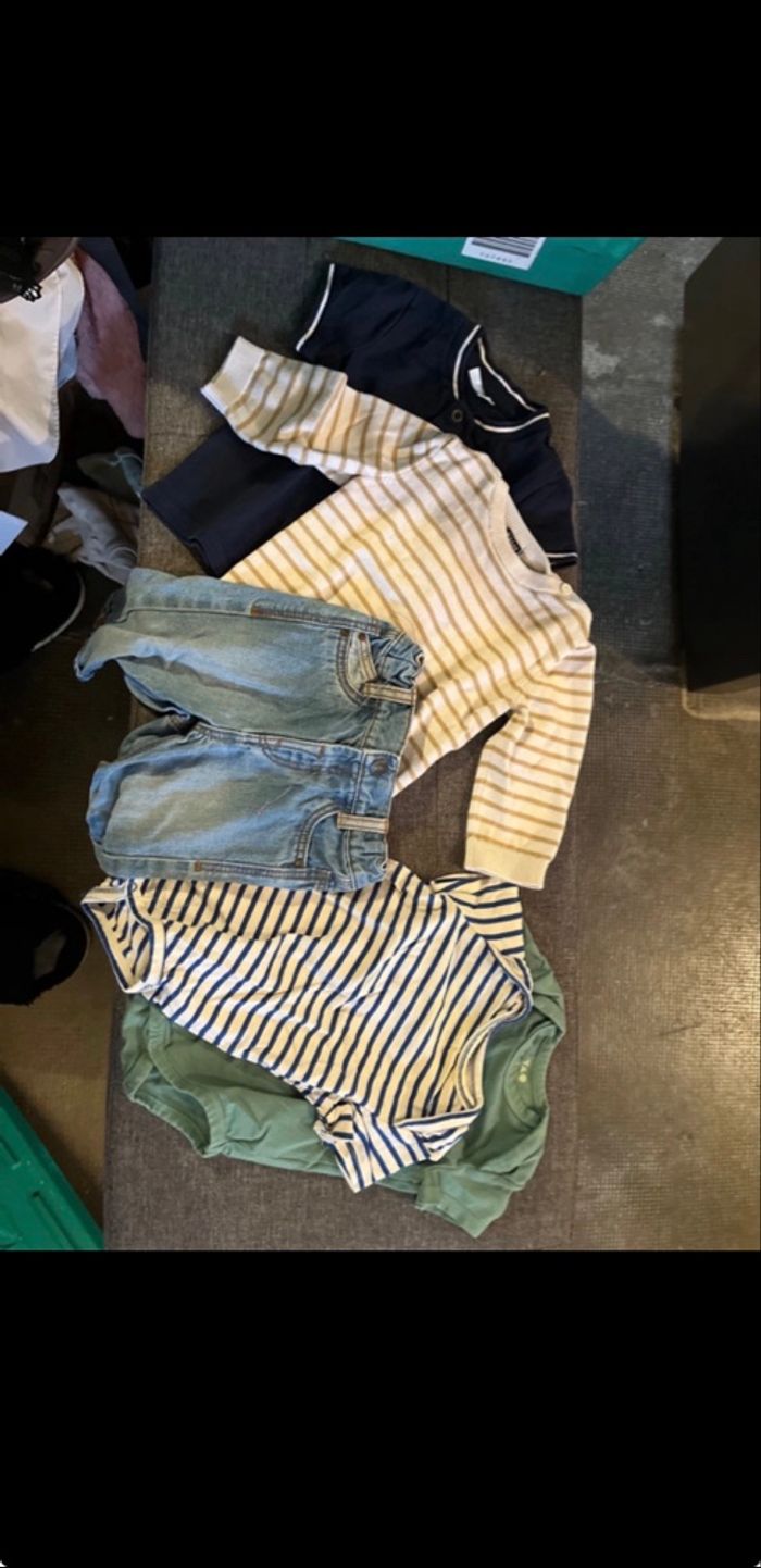 Lots de vêtements 9 mois - photo numéro 2