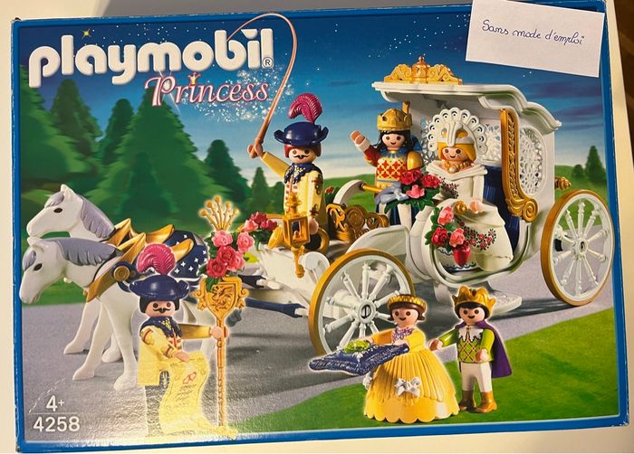 PLAYMOBIL 4258  Le carrosse de mariage royal