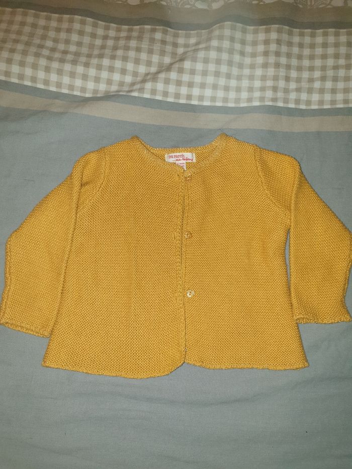 Gilet moutarde