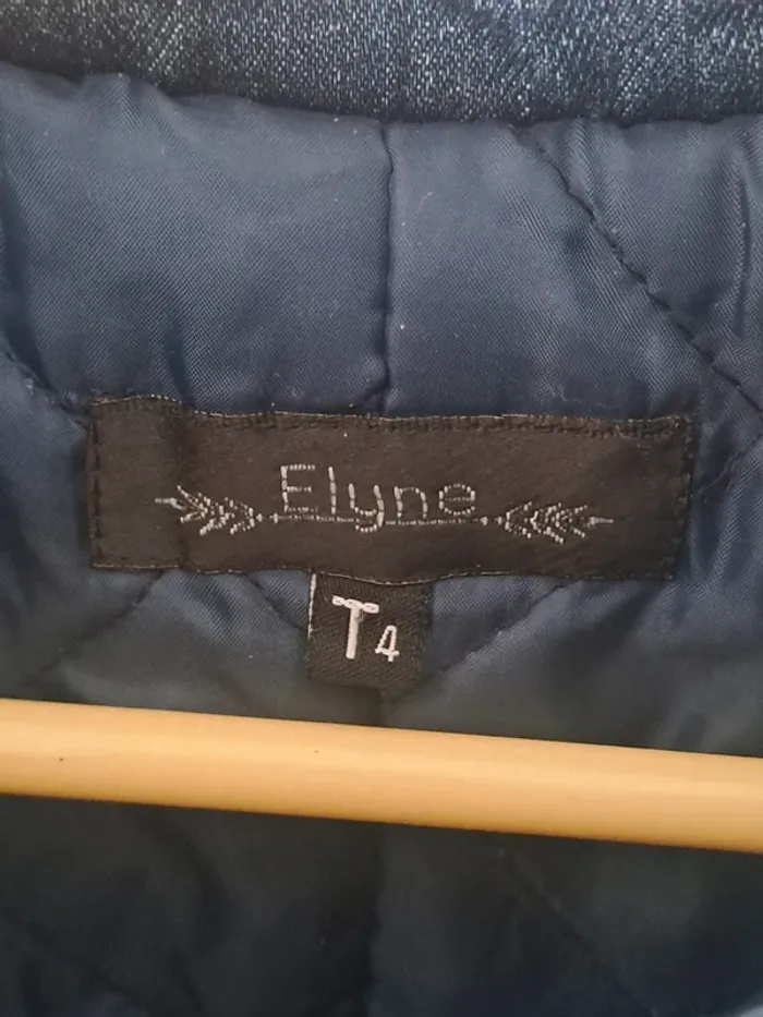 Manteau doudoune effet jean en extérieur Taille 4 Elyne - photo numéro 13