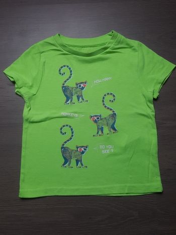 T-shirt manches courtes taille 3 ans / 90 - 97