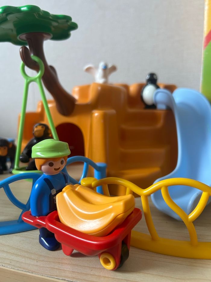Playmobil 1.2.3, Parc Animalier 9377 - photo numéro 2