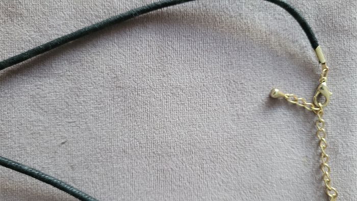 Collier femme fantaisie bleu - photo numéro 2
