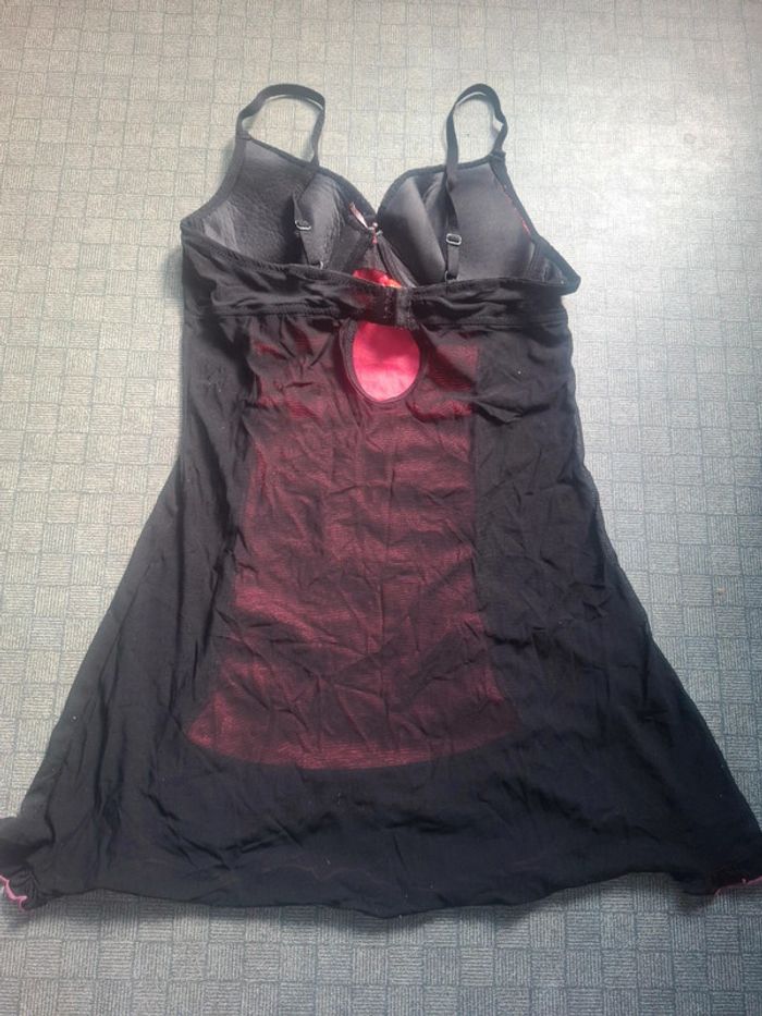 Nuisette Sexy rouge et noire - photo numéro 4