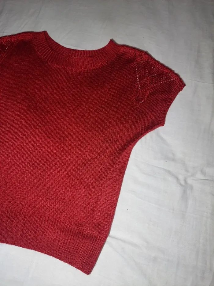 Pull brodé vintage - photo numéro 2
