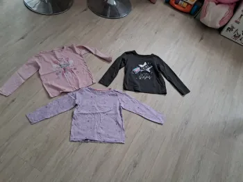 Lot de 3 tee shirt manches longues