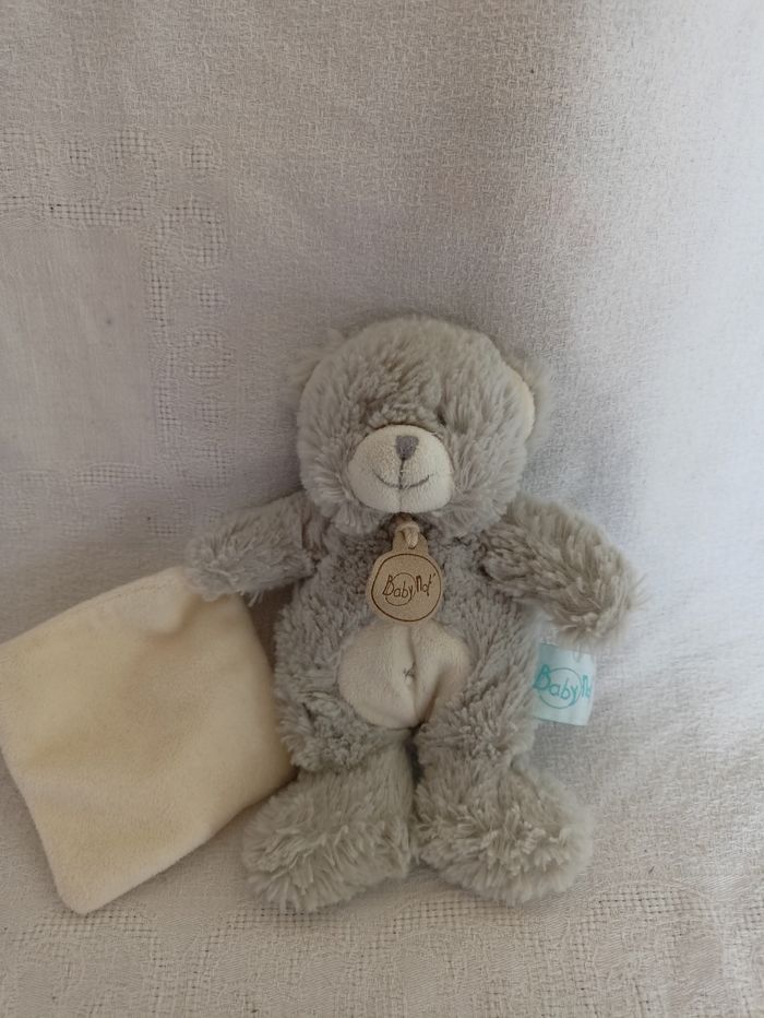 Doudou nounours baby nat 20 cm