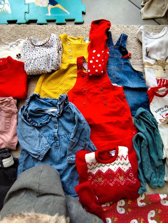 Lot vêtements fille 18 mois - photo numéro 5