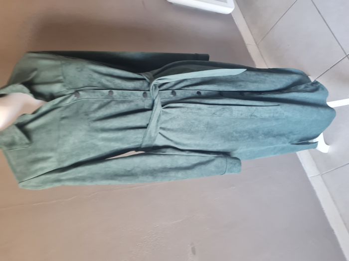 Robe verte Lofty Manner style suédine - photo numéro 5